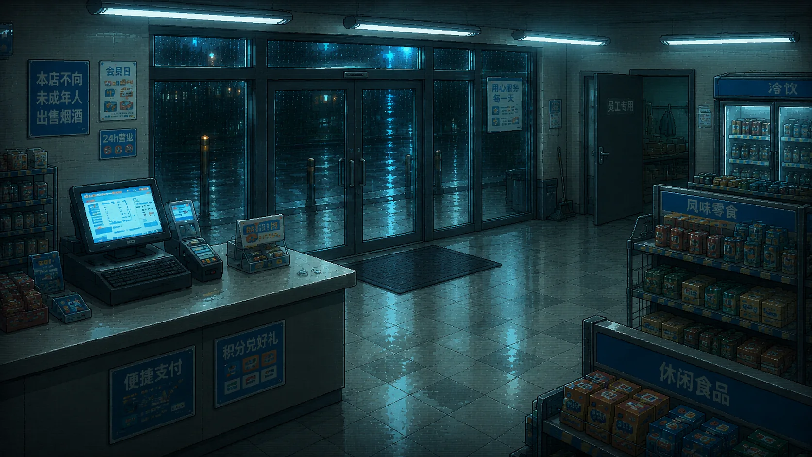 夜班店员陈雨失踪